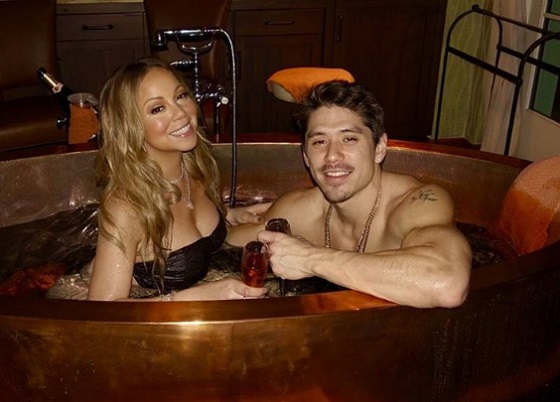 Mariah Carey együtt Valentin-napozott Bryannel