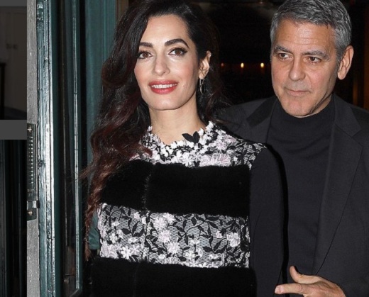 George Clooney és felesége, Amal időnként kettesben tölti az estét