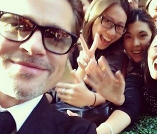Brad Pitt és rajongói - manapság inkább elvonultan alkot a színész