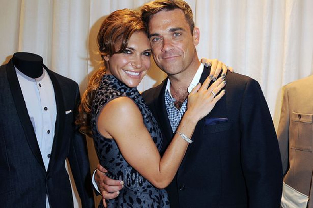 Robbie Williams és felesége