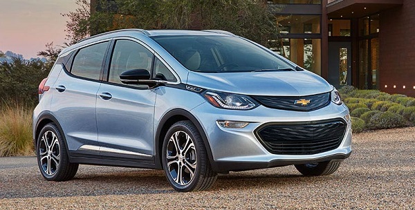 Chevrolet Bolt EV: formára mutatós, belső tulajdonságai vonzóak