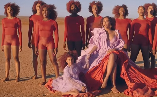 Beyoncé lánya debütált a Spirit videóban