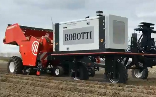 Mesterséges intelligencia - Krumplit ültet a legújabb mezőgazdasági robot