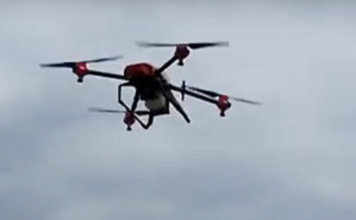 Mesterséges intelligencia - A permetező drónt már Ukrajna is kipróbálta