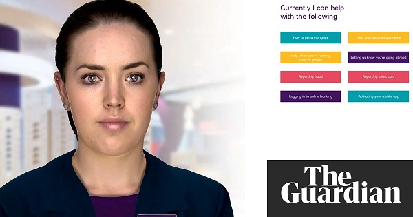 Cora, a digit&aacute;lis ember a NatWest Bank &uacute;j alkalmazottja