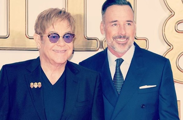 Elton John és párja, David Furnish