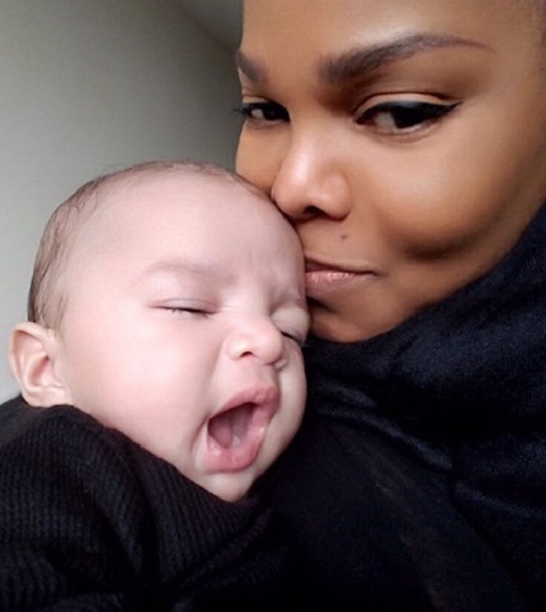 Janet Jackson és a kisfia, Eissa