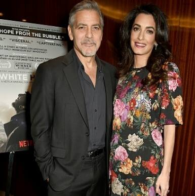 George és Amal Clooney