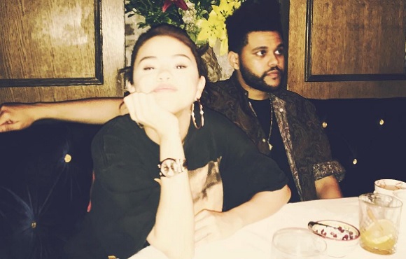 Selena Gomez és The Weeknd - vacsora közben