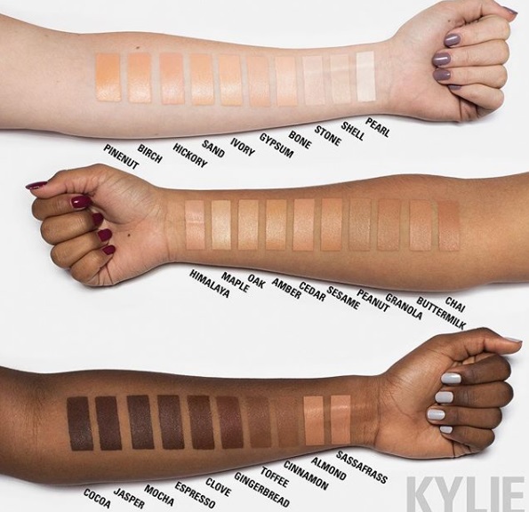 A Kylie Cosmetics 30 féle új korrektort kínál