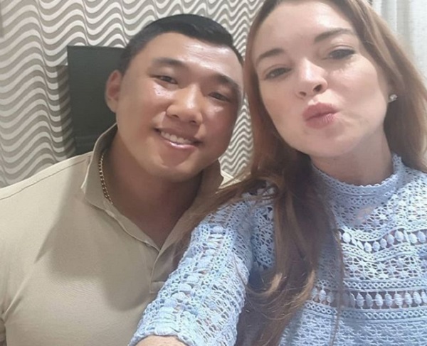 Je-Yong Ha és Lindsay Lohan romantikus pillanatokat is megörökített