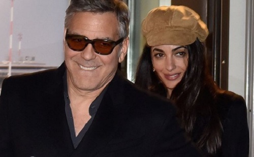 Már biztos: ikreik lesznek George Clooney-éknak!