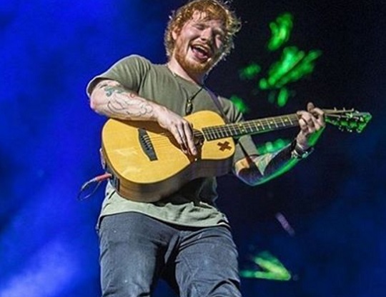 Ed Sheeran már 16 évesen is zenét írt