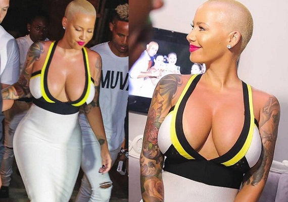 Amber Rose-nak túl nagyra nőttek a mellei - kisebbítené őket