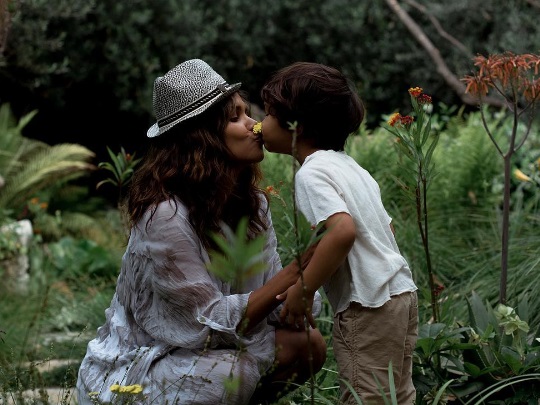 Halle Berry és a kisfia, Maceo