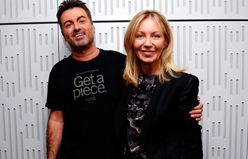 George Michael és Kirsty Young