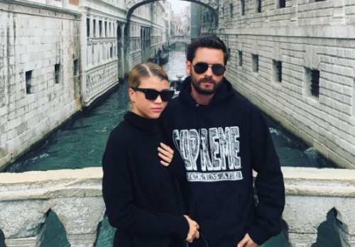 Sofia Richie és Scott Disick Velencében romantikázott