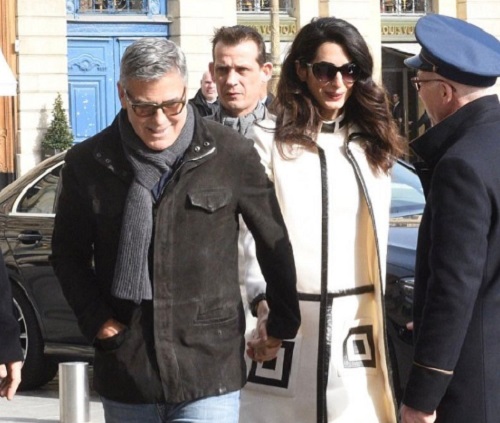 George és Amal Clooney