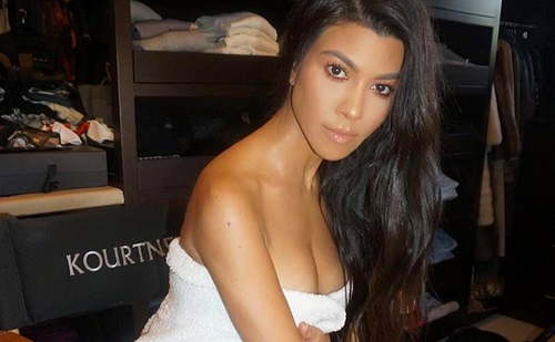 Bepasizott Kourtney Kardashian