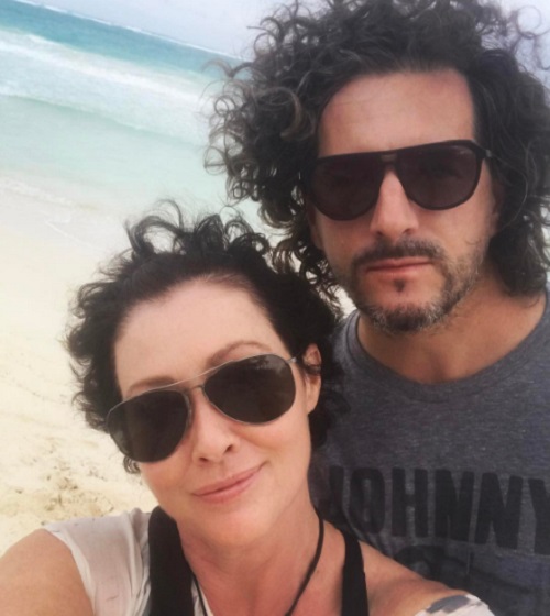 Shannen Doherty és a férje - láthatóan jobban van a színésznő