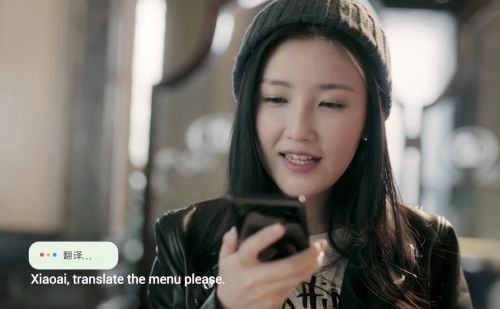 Videón a Xiaomi saját Xiao AI mesterséges intelligencia alapú hangasszisztense