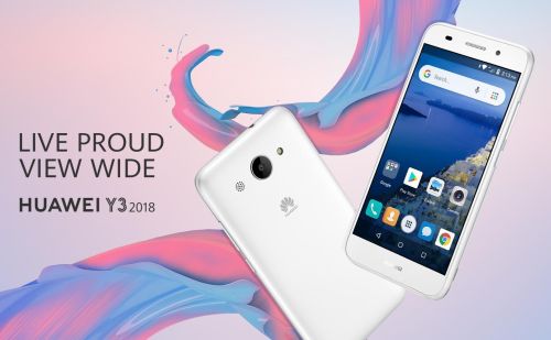 A Huawei első Android Oreo Go okostelefonja lett a Huawei Y3 (2018)