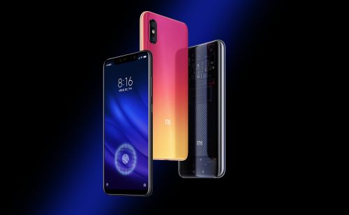 Kijelzőbe épített, nyomásérzékeny ujjlenyomat-olvasó a Xiaomi Mi 8 Pro okostelefonban