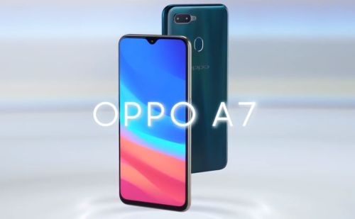 Vízcsepp alakú notch dizájnnal és duál hátlapi kamerával mutatkozott be az OPPO A7 okostelefon