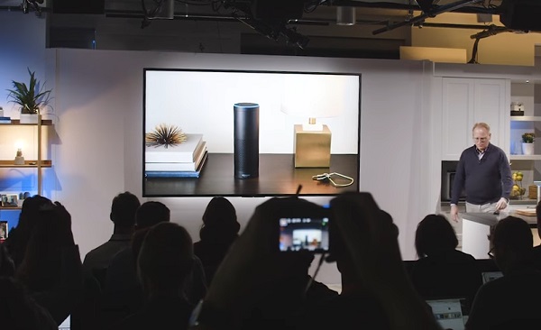 Az Amazon első Alexa hangszóróját 2014-ben mutatták be 