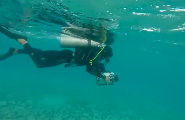 A víz alatti GPS-t helyettesítheti egy robotikus kamera