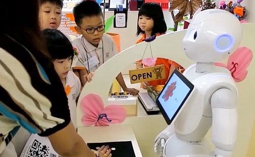 A gyerekek adnak a robotok véleményére