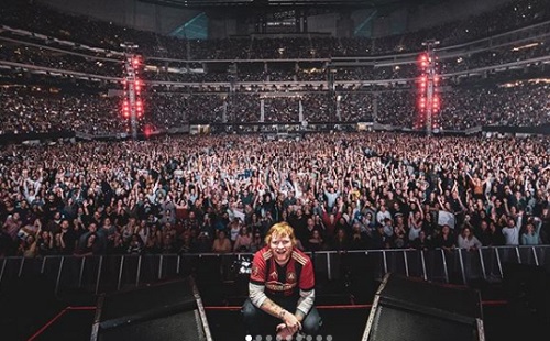 Ed Sheeran vagyonban abszolút vezet