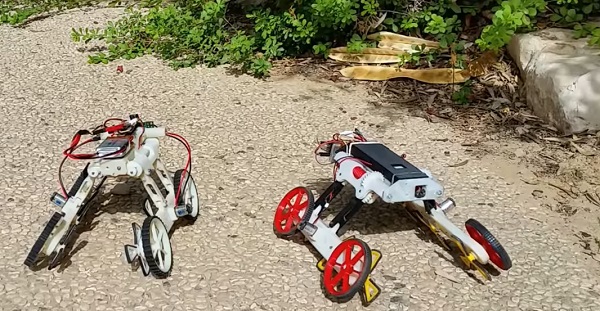 Két verzió is készült az RSTAR mentő-kereső robotból