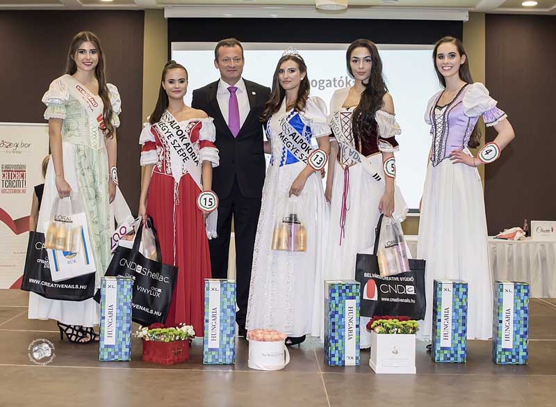 Domján Dóra nyerte a 30. Miss Alpok Adria Magyarországi döntőjét