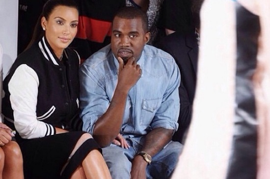 Kim Kardashian és Kanye West - a rapper nagy munkában van