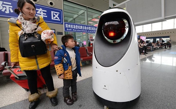 Robotzsaru segíti a kínai rendőrök munkáját