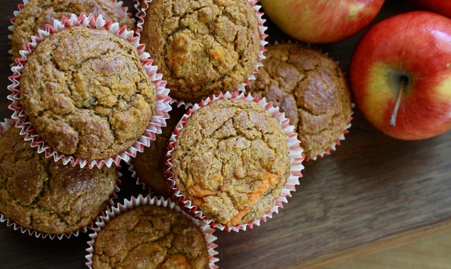 A muffin hajdinaliszttel és tojásmentesen is nagyon finom