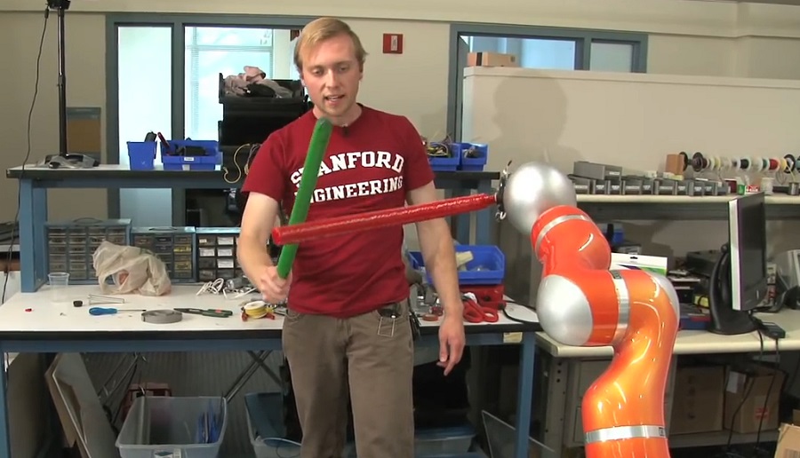 A Stanford Egyetemen már korábban is tanították a robotokat a fogás fortélyaira