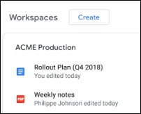 A Workspaces a Google Drive leg&uacute;jabb mesters&eacute;ges intelligencia alap&uacute; funkci&oacute;ja