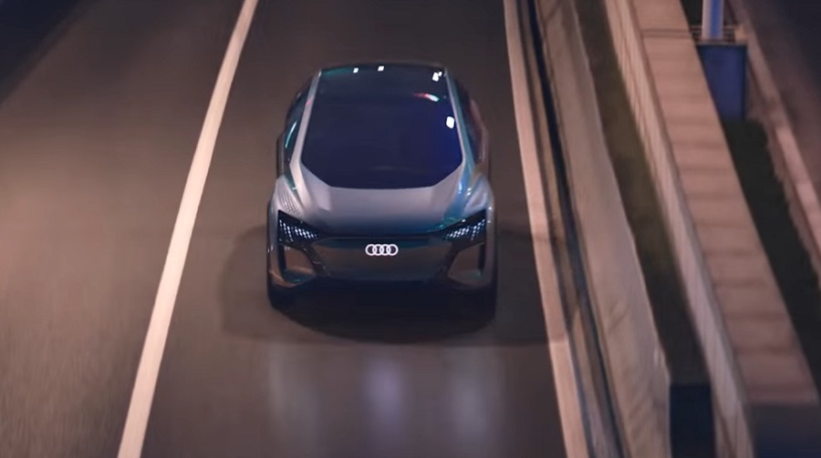Az Audi AI:ME k&uuml;lsőre is lenyűg&ouml;ző l&aacute;tv&aacute;ny