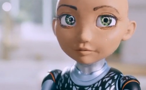 Mesterséges intelligencia: gyerekeket tanítana a humanoid robot „húga”