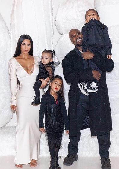 Kim Kardashian és Kanye West családja