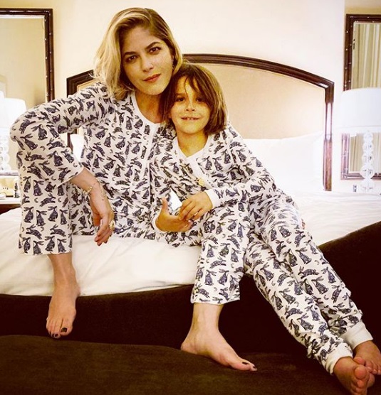 Selma Blair és fia, Arthur