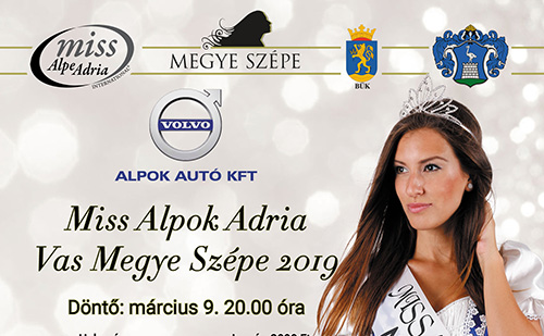 Volvo Alpok Autó Miss Alpok Adria Vas Megye Szépe 2019 -A döntős versenyzők