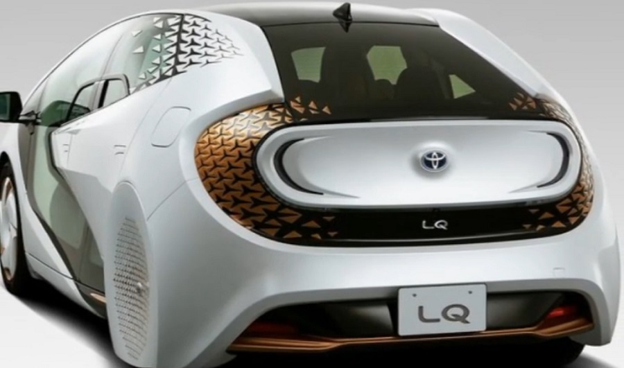 Futurisztikus formatervezés jellemzi a Toyota LQ-t