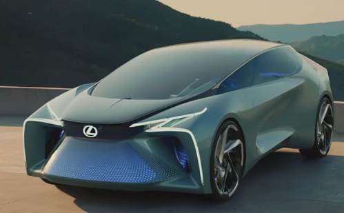 Mesterséges intelligencia: drónt is bevethet a Lexus elektromos autója