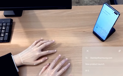  Láthatatlan, mesterséges intelligencia alapú billentyűzetet alkotott a Samsung