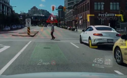 Mesterséges intelligencia alapú, kiterjesztett valóság navigáció az autókba