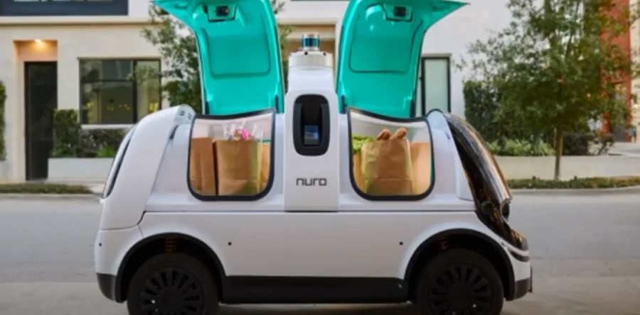 Zöld utat kapott Kaliforniában a Nuro önjáró szállító jármű