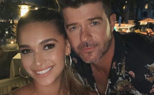 Megszületett Robin Thicke harmadik gyermeke